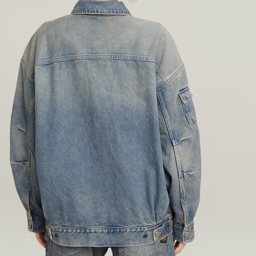 G Star Long Drifter Jacket Medium - Picture 2 of 12